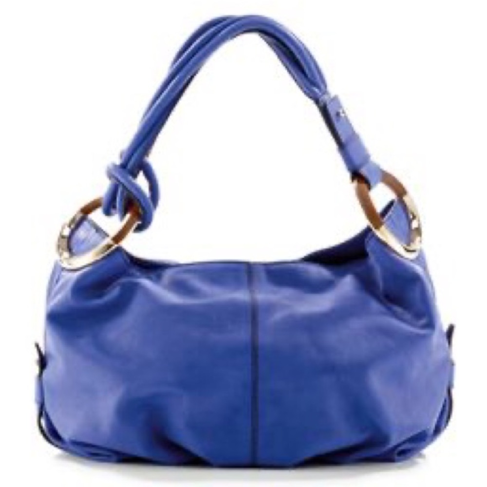 Escada Periwinkle Shoulder Bag